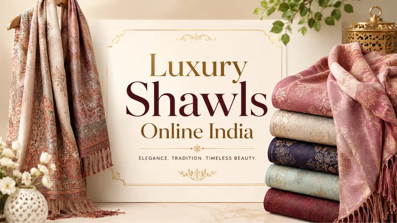 Luxury Shawls Online India: Complete Buying Guide for Premium Fashion Lovers